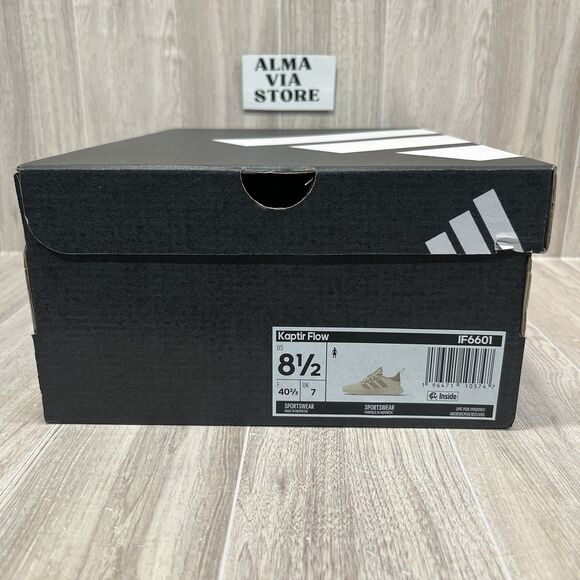 Adidas Shoes Kaptir Flow White IF6601 Walking Comfort Workout Gym Woman’s Sz 8.5 - Picture 8 of 9